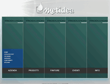 Tablet Screenshot of metidea.com